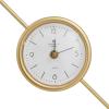imageDeco 79 Metal Clock with Acrylic Base 13quot x 5quot x 16quot Gold