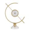 imageDeco 79 Metal Clock with Acrylic Base 13quot x 5quot x 16quot Gold