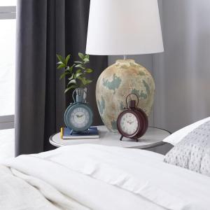 imageDeco 79 Metal Bike Clock Set of 2 12quotW 8quotH Multi ColoredMulti Colored