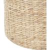 imageDeco 79 Seagrass Handmade Side End Accent Table Woven Drum End Table Side Table 16quot x 16quot x 19quot Brown