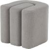 imageDeco 79 Large Size Ottoman for Living Room Gray