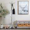 imageDeco 79 Metal Rectangle Coat Rack 17quot x 17quot x 72quot GrayGrey