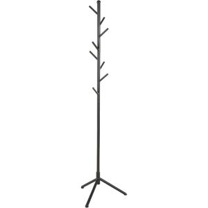 imageDeco 79 Aluminum Metal 4 Hook Coat Rack 15quot x 15quot x 69quot GoldBlack