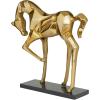 imageDeco 79 Aluminum Metal Horse Decorative Sculpture Home Decor Statue Accent Figurine 19quot x 5quot x 18quot GoldGold