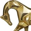 imageDeco 79 Aluminum Metal Horse Decorative Sculpture Home Decor Statue Accent Figurine 19quot x 5quot x 18quot GoldGold