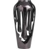 imageDeco 79 Aluminum Metal Decorative Vase Drip Centerpiece Vase with Melting Designed Body Vase for Home Decoration 7quot x 7quot x 15quot BlackBlack