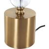 imageDeco 79 Crystal Room Table Lamp Rods Accent Lamp with Gold and Silver Base Lamp 15quot x 15quot x 31quot ClearClear