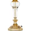 imageDeco 79 Glass Room Table Lamp Accent Lamp Lamp 15quot x 15quot x 27quot Gold