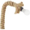 imageDeco 79 Jute Rope Handmade Room Desk Lamp Rope Styled Accent Lamp Lamp 11quot x 14quot x 32quot Brown