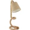 imageDeco 79 Jute Rope Handmade Room Desk Lamp Rope Styled Accent Lamp Lamp 11quot x 14quot x 32quot Brown