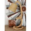 imageDeco 79 Jute Rope Handmade Room Desk Lamp Rope Styled Accent Lamp Lamp 11quot x 14quot x 32quot Brown
