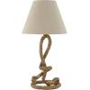 imageDeco 79 Jute Rope Room Table Lamp Twisted Rope Accent Lamp Lamp 15quot x 15quot x 29quot Brown