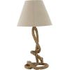 imageDeco 79 Jute Rope Room Table Lamp Twisted Rope Accent Lamp Lamp 15quot x 15quot x 29quot Brown