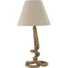 imageDeco 79 Jute Rope Room Table Lamp Twisted Rope Accent Lamp Lamp 15quot x 15quot x 29quot Brown