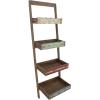 imageDeco 79 Wood 4 Shelves Shelving Unit 23quot x 18quot x 70quot Brown