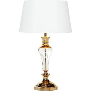 imageDeco 79 Glass Room Table Lamp Accent Lamp Lamp 15quot x 15quot x 27quot Gold