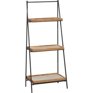 imageDeco 79 Wood 3 Shelves Shelving Unit 21quot x 12quot x 47quot Brown