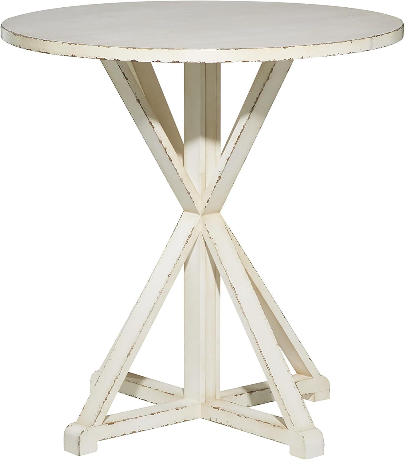 imageDeco 79 Wood Side End Accent Table End Table Side Table 29quot x 29quot x 31quot WhiteWhite