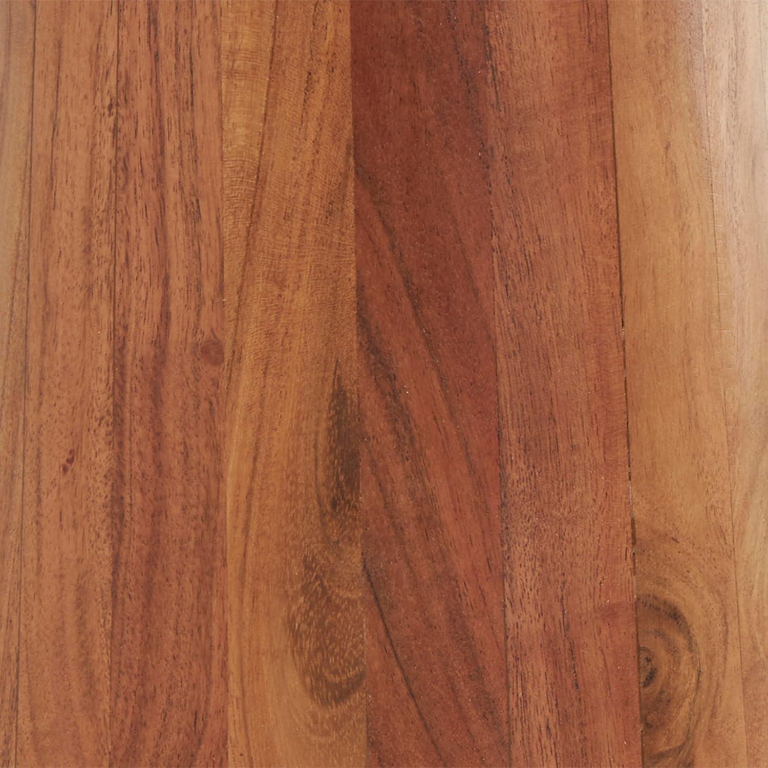 imageDeco 79 Wood Side End Accent Table End Table with Natural Wood Grains and Cone Shaped Bases Set of 3 Side Table 24quot 20quot 18quot H Brown