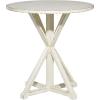 imageDeco 79 Wood Side End Accent Table End Table Side Table 29quot x 29quot x 31quot WhiteWhite