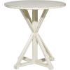 imageDeco 79 Wood Side End Accent Table End Table Side Table 29quot x 29quot x 31quot WhiteWhite