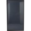 imageDeco 79 Glass Room Wall Mirror Grid Style Panel Entryway Mirror Wall Mounted Mirror 37quot x 1quot x 67quot Black