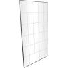imageDeco 79 Glass Room Wall Mirror Grid Style Panel Entryway Mirror Wall Mounted Mirror 37quot x 1quot x 67quot Black