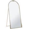 imageDeco 79 Wood Room Floor Mirror Entryway Mirror Free Standing Mirror 17quot x 20quot x 66quot GoldGold