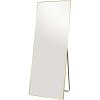 imageCosmoLiving by Cosmopolitan Metal Room Floor Mirror Entryway Mirror with Stand Free Standing Mirror 31quot x 14quot x 69quot GoldGold