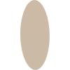 imageDeco 79 Glass Room Wall Mirror Oval Entryway Mirror Wall Mounted Mirror 20quot x 1quot x 47quot BeigeBeige