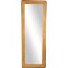 imageDeco 79 Wood Room Floor Mirror Entryway Mirror with Natural Wood Grains Free Standing Mirror 32quot x 3quot x 55quot BrownGold
