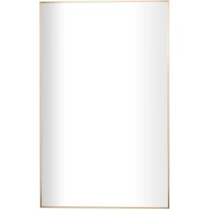imageCosmoLiving by Cosmopolitan Metal Room Wall Mirror Entryway Mirror with Thin Frame Wall Mounted Mirror 30quot x 1quot x 47quot Gold47L x 1W