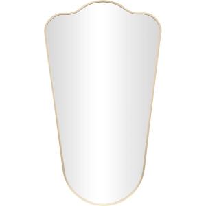 imageDeco 79 Aluminum Metal Room Wall Mirror Arched Entryway Mirror with Thin Frame Wall Mounted Mirror 20quot x 1quot x 35quot Gold