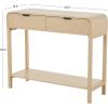 imageDeco 79 Console Large Size Table for Living Room Beige