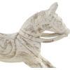 imageDeco 79 Mango Wood Horse Decorative Sculpture Home Decor Statue Accent Figurine 27quot x 7quot x 17quot White