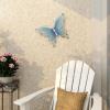 imageDeco 79 Metal Butterfly Home Wall Decor Wall Sculpture Wall Art 21quot x 1quot x 16quot Silver