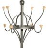 imageDeco 79 Metal Coat Rack 19quot x 19quot x 77quot Black
