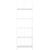 imageDeco 79 Metal Scroll Indoor Outdoor Tall Folding 5 Shelf Bakers Rack 24quot x 13quot x 73quot White