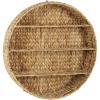 imageDeco 79 Dried Plant Round 3 Shelf Wall Shelf 24quot x 24quot x 24quot Brown