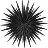 imageDeco 79 Metal Sunburst Home Wall Decor Large Layered 3D Wall Sculpture Wall Art 28quot x 3quot x 28quot Black275L x 25W