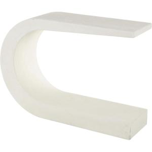 imageDeco 79 Metal Geometric Living Room Console Table Table with Stacked Arched Table Leg Entryway Table 47quot x 13quot x 30quot BlackWhite