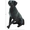 imageDeco 79 Polystone Dog Decorative Sculpture Home Decor Statue Accent Figurine 14quot x 9quot x 20quot Brown