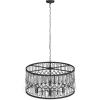 imageDeco 79 70038 Glam Metal Chandelier SMALL SIZE BlackBlack