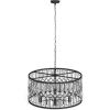 imageDeco 79 70038 Glam Metal Chandelier SMALL SIZE BlackBlack