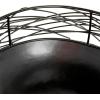 image:imageDeco 79 Metal Abstract Decorative Bowl Decorative Bowl Intertwined Wire Decorative Containers with Solid Matte Base Set of 2 Decorative Keepsake Boxes 15 12 W Black