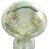 image:imageDeco 79 Glass Mushroom Handmade Decorative Sculpture Glossy Weathered Home Decor Statues Set of 2 Accent Figurines 12 10H ChampagneGreen