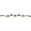 image:imageDeco 79 Mango Wood Decorative Candle Holder Garland Candle Stand with Brown Tassel Candlestick Holder 51 x 2 x 2 BrownBrown