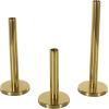 image:imageDeco 79 Metal Decorative Candle Holder Turned Style Candle Stand Set of 3 Candlestick Holder 16 13 11 H BlackGold