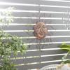 image:imageDeco 79 Metal Sun Indoor Outdoor Wall Decor with Wire Frame 30 x 1 x 30 TealCopper
