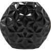 image:imageCosmoLiving by Cosmopolitan Aluminum Metal Geometric Decorative Vase Faceted Centerpiece Vase Flower Vase for Home Decoration 14 x 5 x 13 GoldBlack